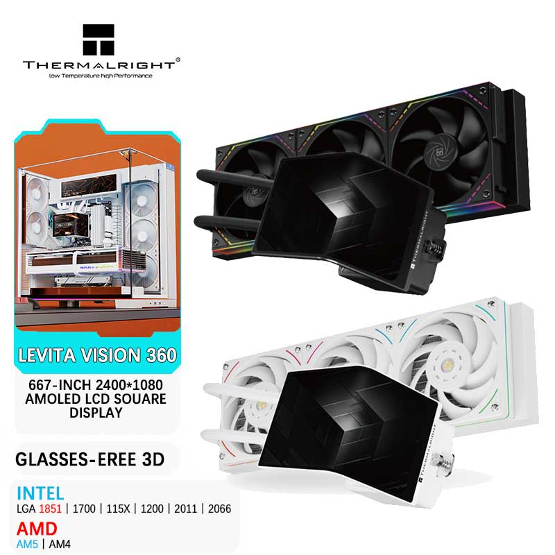 Pc Gaming Liquid - Thermalright LEVITA VISION 360 All-in-one 360MM