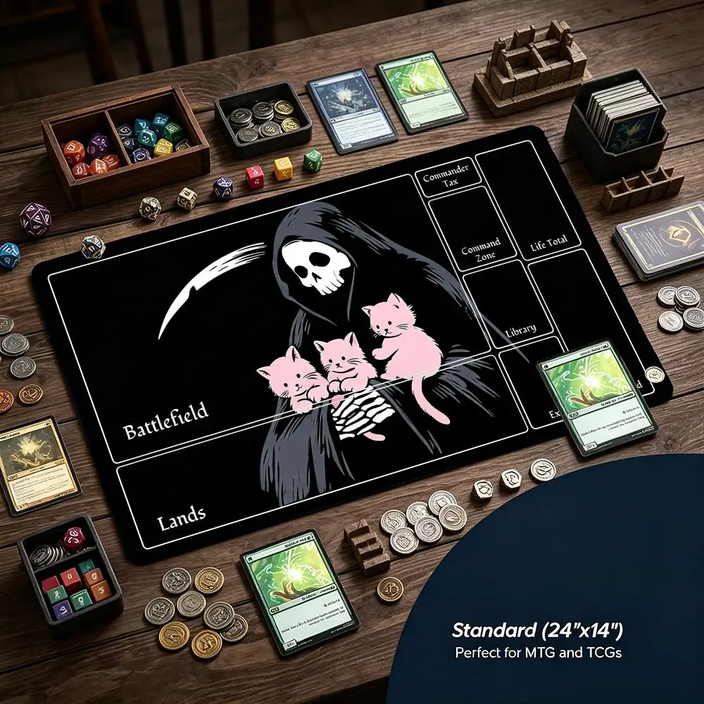 Grim Reaper Holding Pink Kitte - đánh giá và giá Pc Gaming Pink
