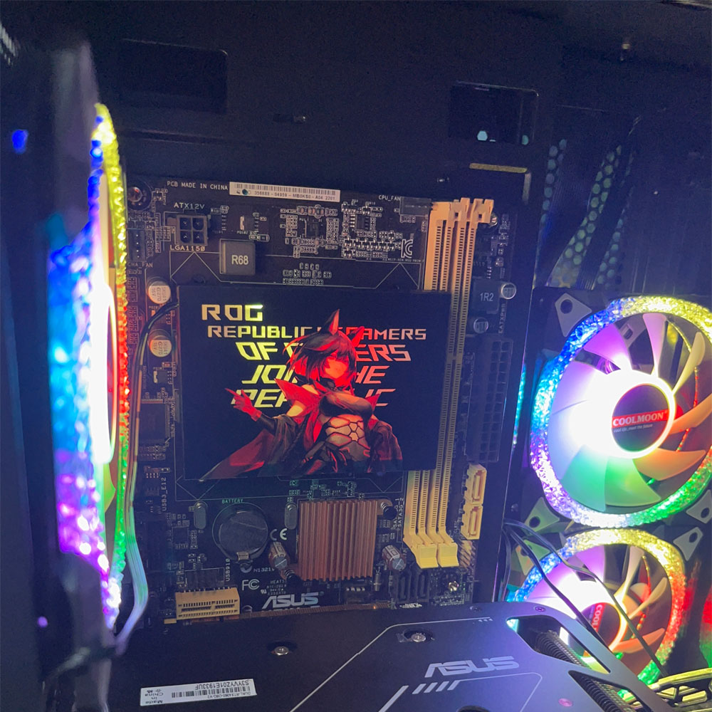 MOD PC Case/GPU/SSD ARGB Light - đánh giá và giá Pc Gaming Fullset