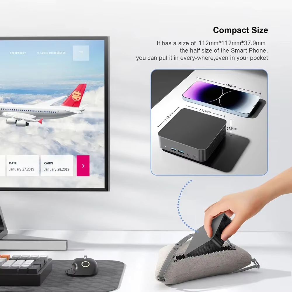 2026 Intel N150 Mini PC Protab - đánh giá và giá Pc Gaming Intel