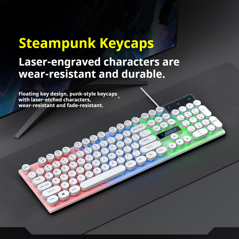 T11 T-WOLF Gaming Keyboard 104 - đánh giá và giá Pc Gaming Fullset