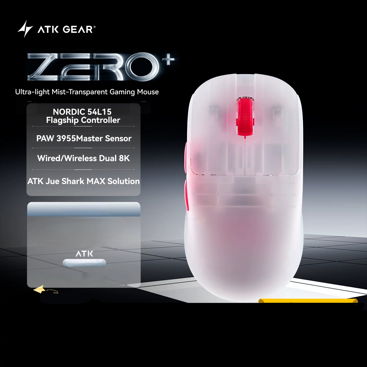 NEW ATK ZERO Plus Mouse Wirele - đánh giá và giá Pc Gaming Lounge